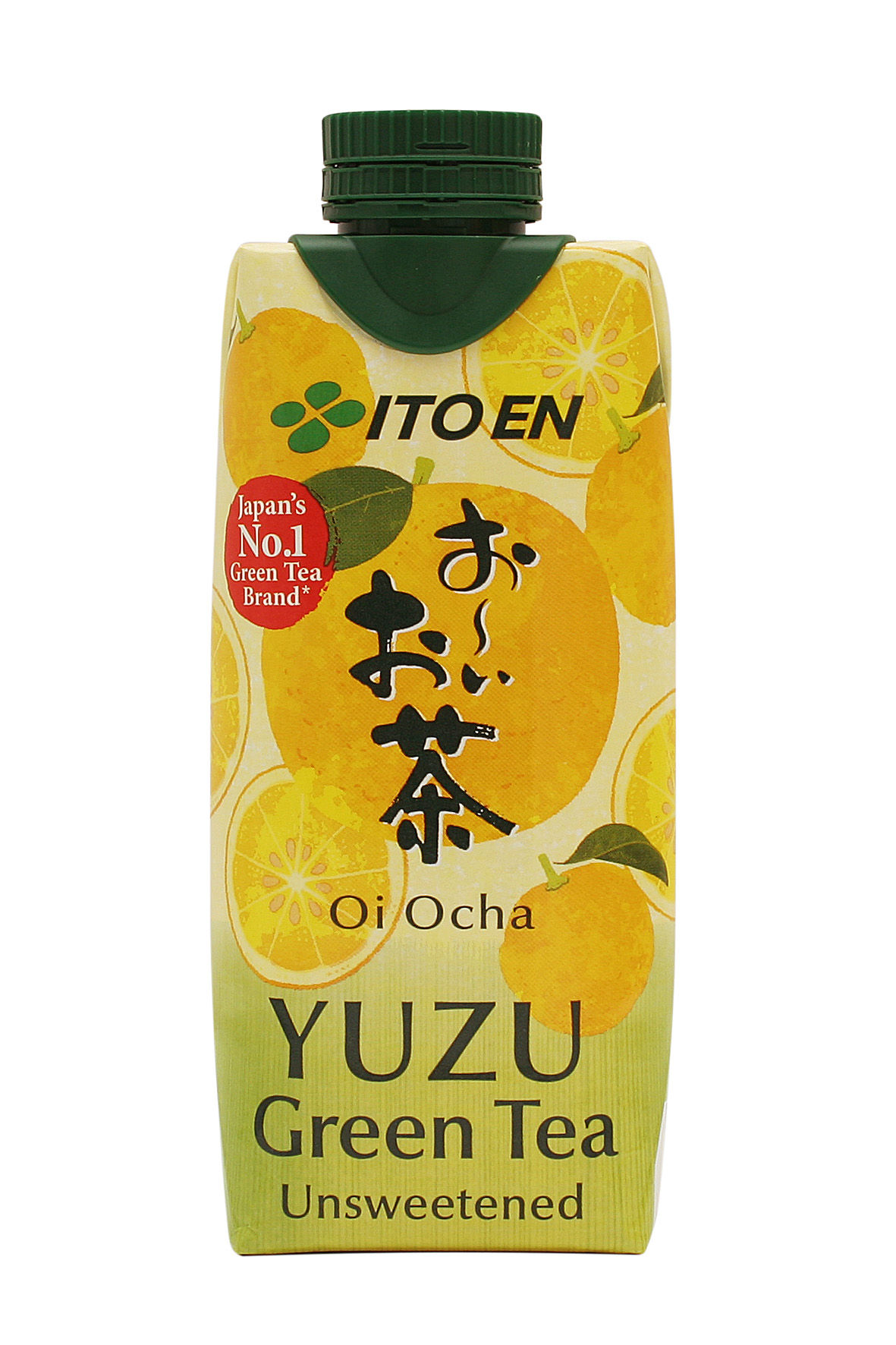 Oi Ocha Yuzu Green Tea Unsweetened 330 ml