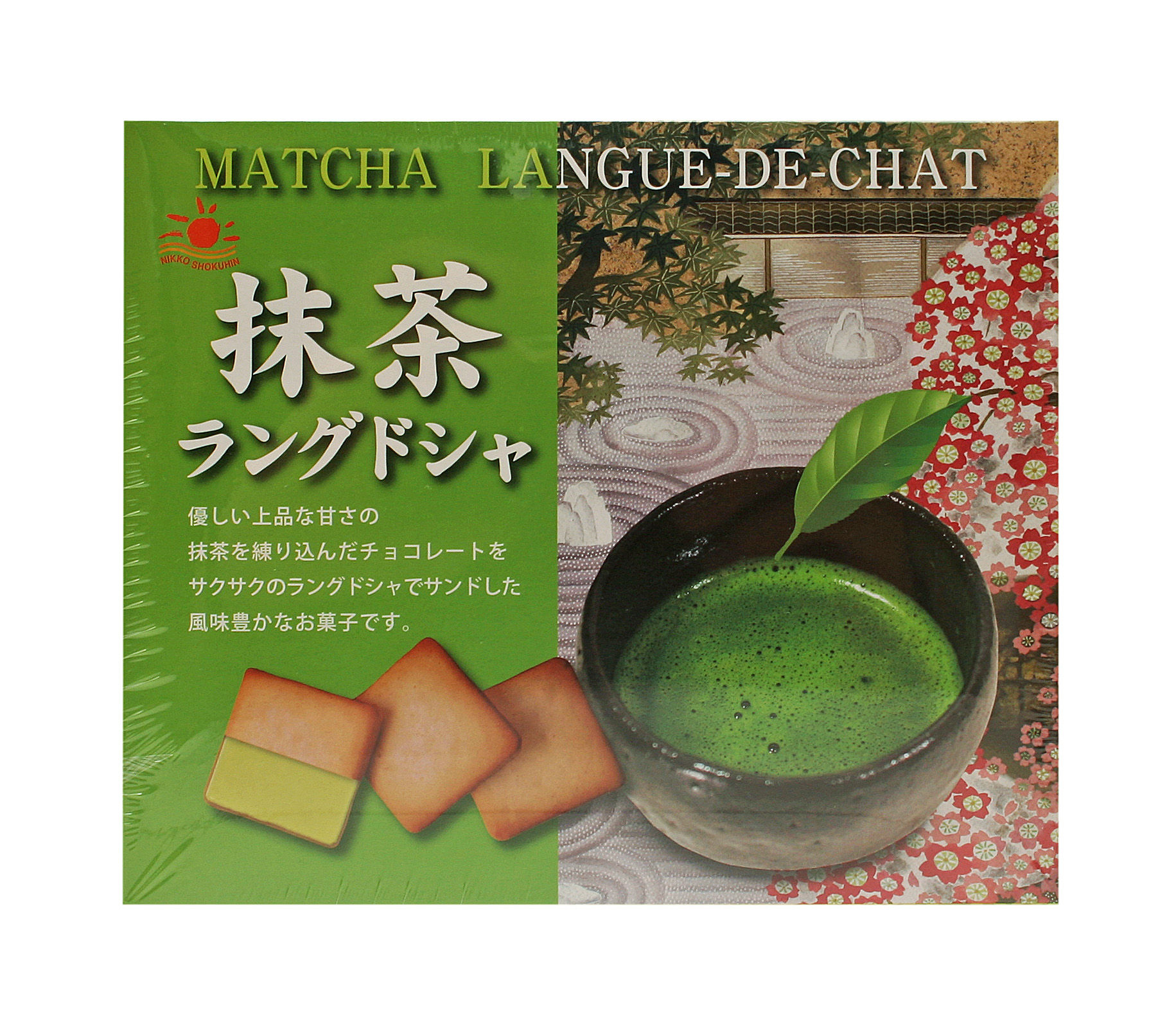 Matcha Langue de chat 30 x 90 g