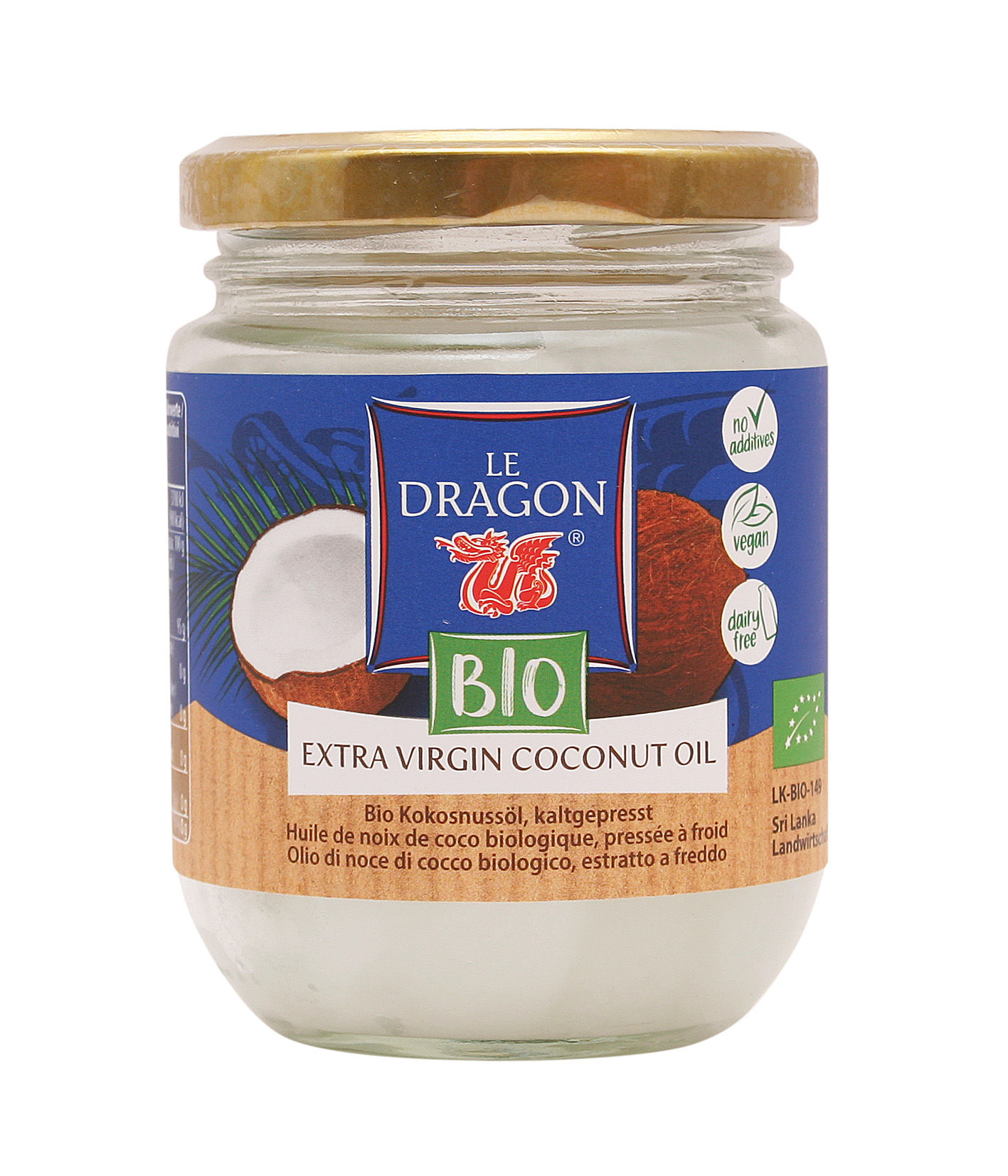 Coconut Oil Bio Extra Virgin 200 ml