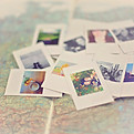 Polaroids on a Map