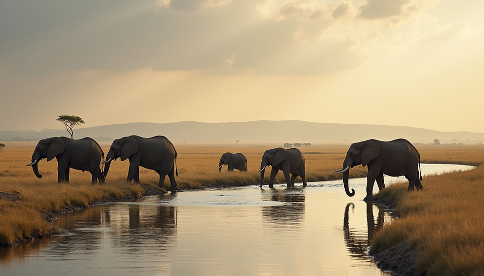 Exploring Wildlife in Queen Elizabeth National Park, Uganda