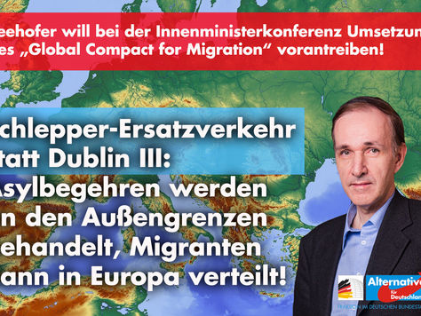 Pressemitteilung zur Abschaffung von Dublin III