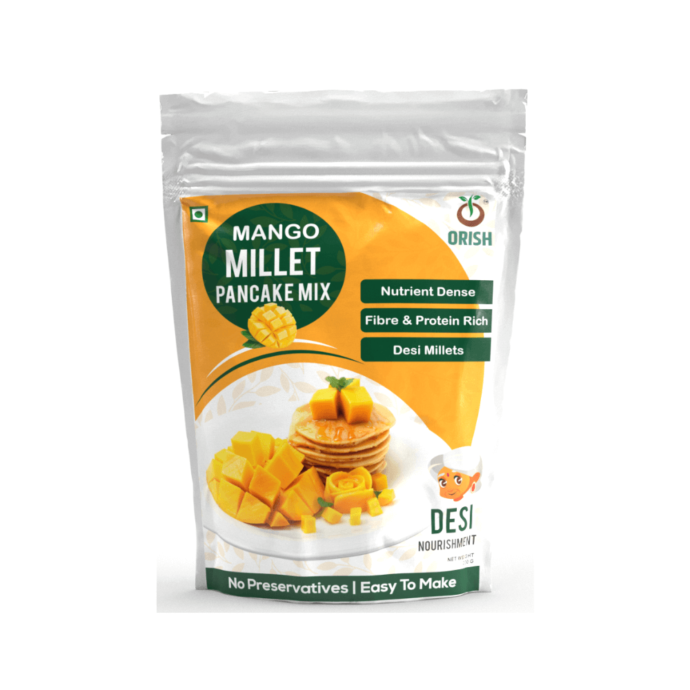 Orish Millet Pancake Mix - Mango ( 200 gms )
