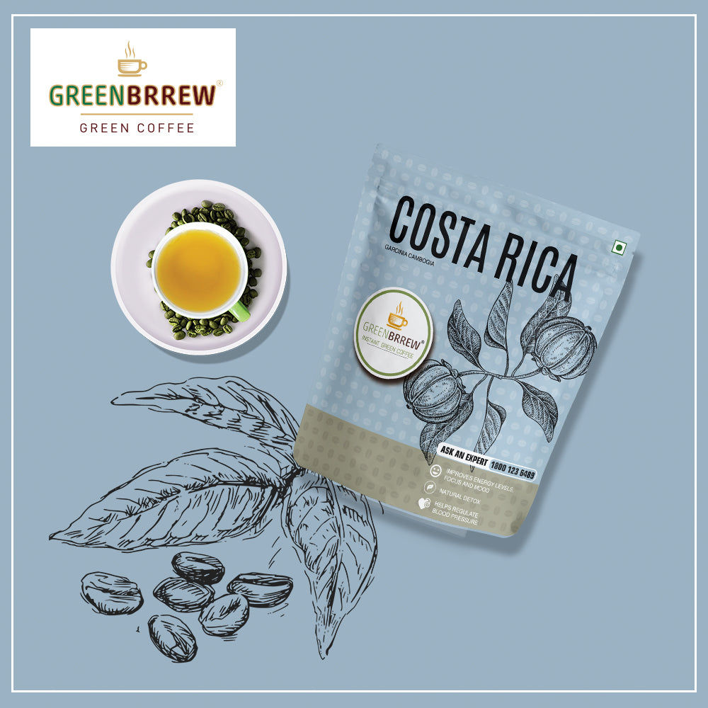 Greenbrrew - Instant Green Coffee (Garcinia Cambogia, 20 Sachets)