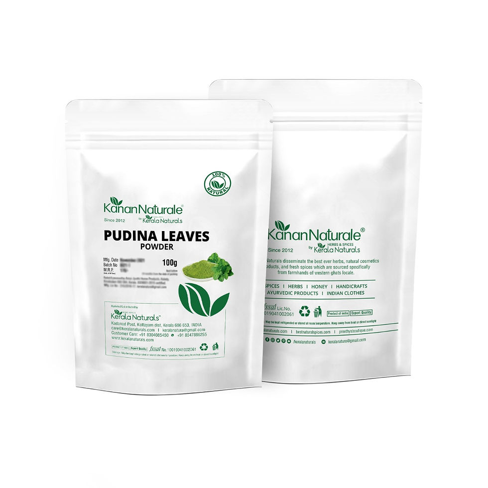 Thumbnail: Pudina Leaves Powder ( Pack of 2 - 100 Gms )