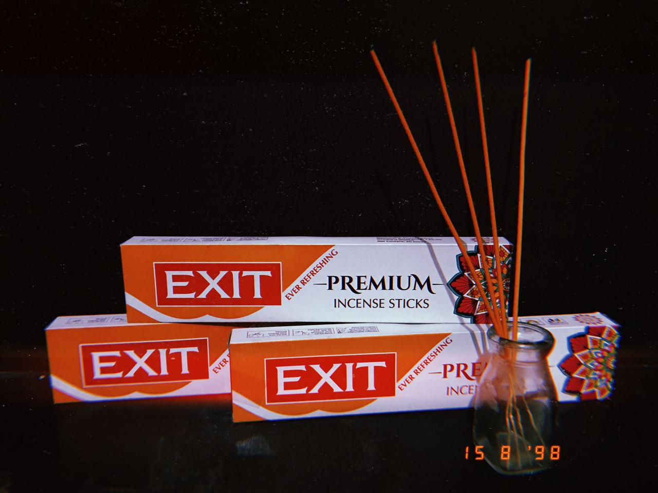 EXIT Incense Sticks (Pack of 3)