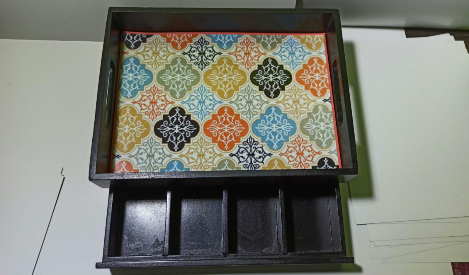 Desi & Fresh - MDF Dry Fruit Tray