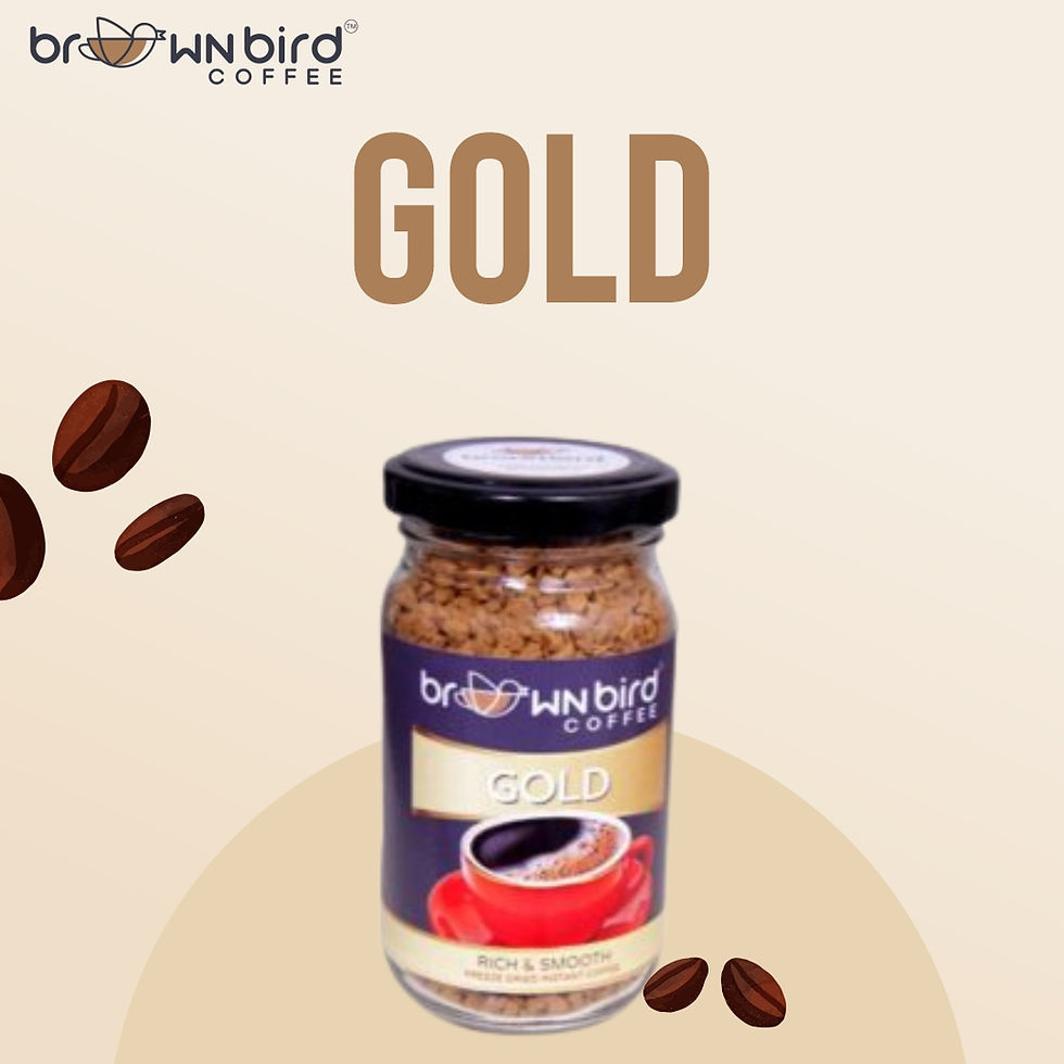 Thumbnail: Brownbird Instant Flavoured Coffee ( GOLD) 