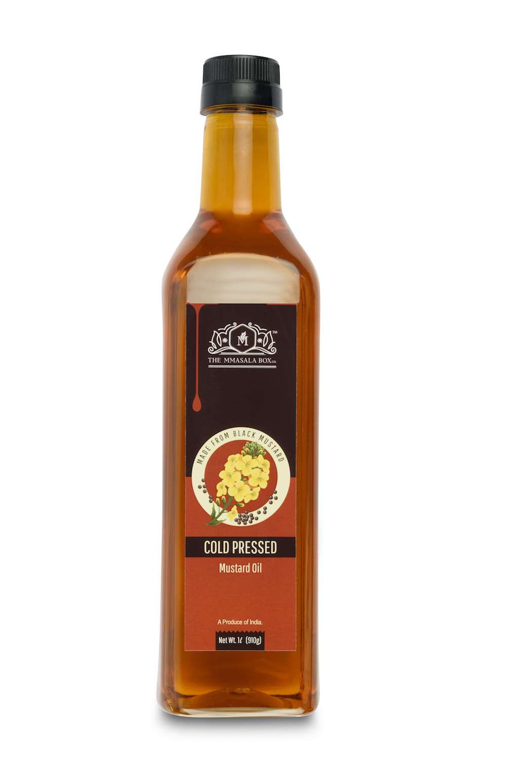 The MMasala Box - Aged Cold Pressed Black Mustard Oil ( 1 liter )