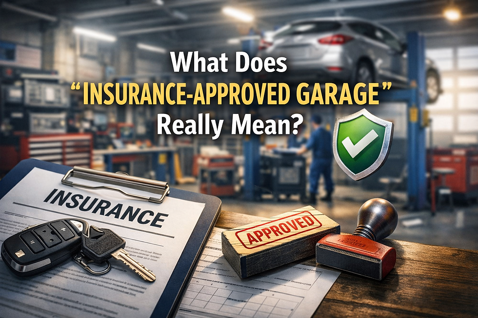 What Does “Insurance-Approved Garage” Really Mean?