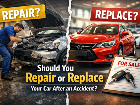 Should You Repair or Replace Your Car After an Accident?