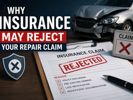 Why Insurance May Reject Your Repair Claim