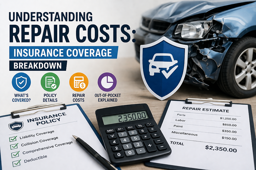 Understanding Repair Costs: Insurance Coverage Breakdown