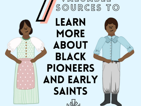 7 valuable resources for learning more about black pioneers and early saints