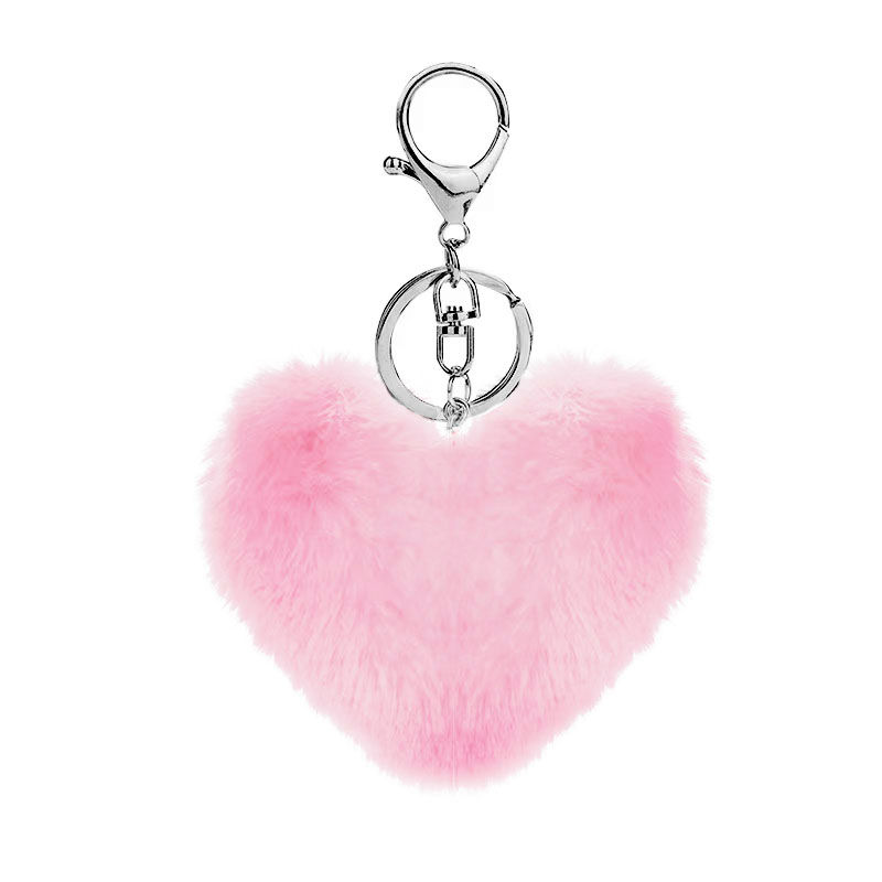 Llavero Pompon Corazon