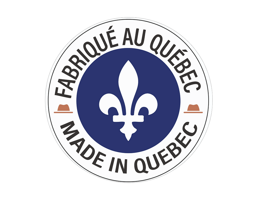 Emblem made in Quebec - gentleman equipment