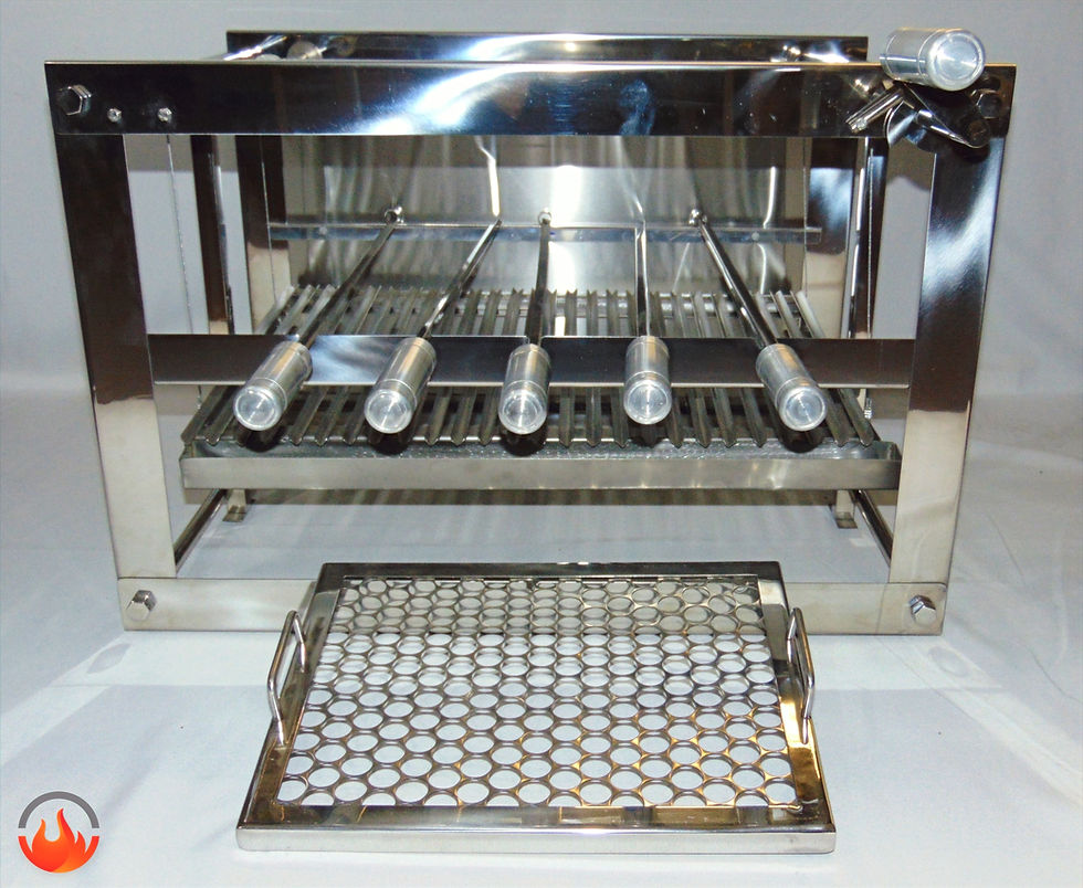 suporte elevatório hidrolargrill