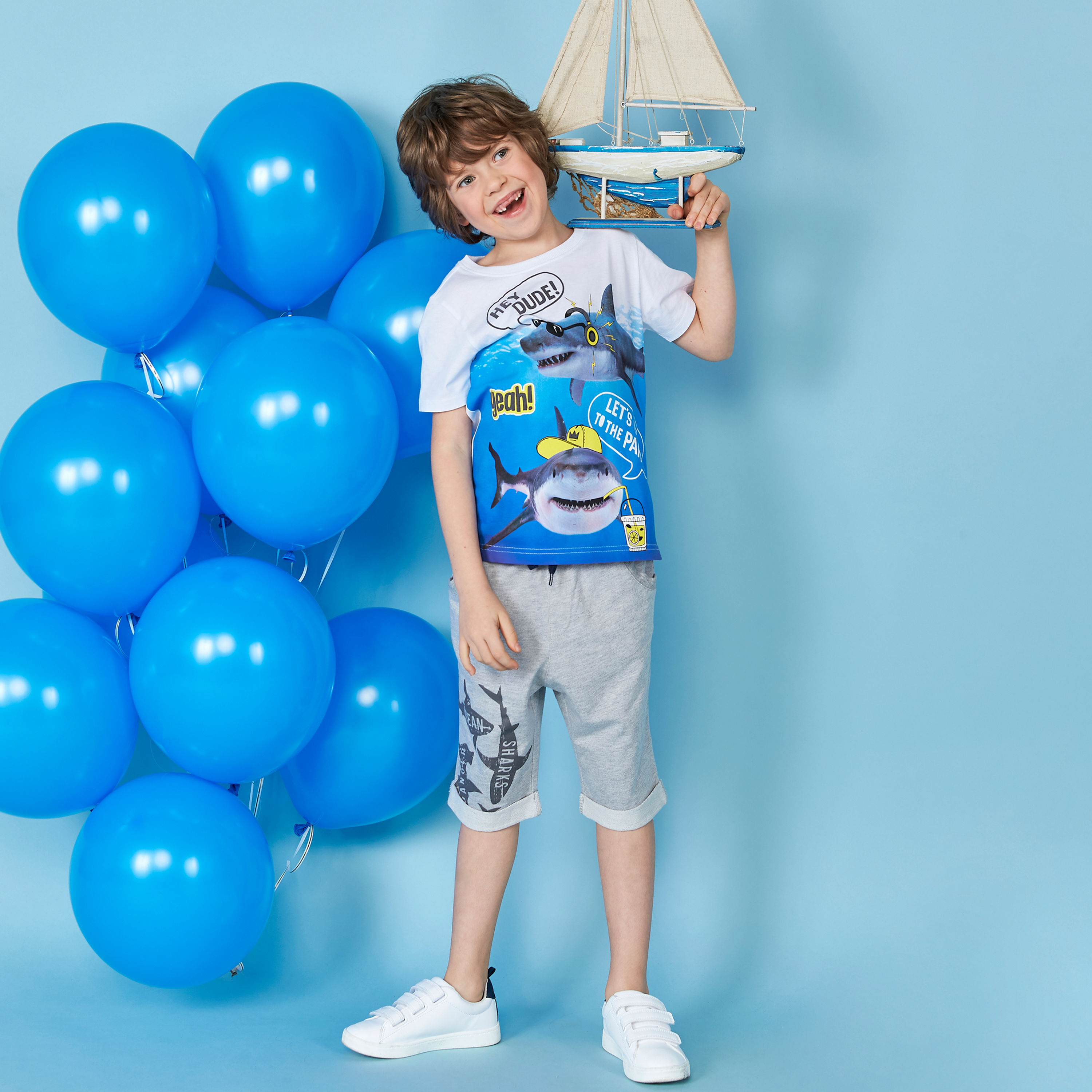 Shark Boys Shorts