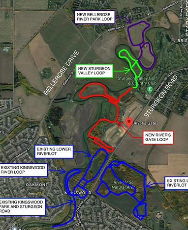 ski trail map