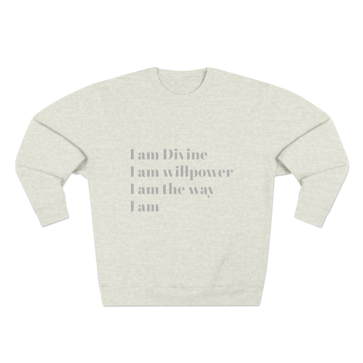 I am: Unisex Crewneck Sweatshirt