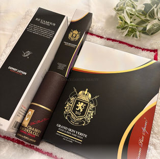 5年以上ご来店頂いているリピーター様ご来店♡リアボーテの上級者向けグランスキンシリーズも上手にお使いいただいています✨