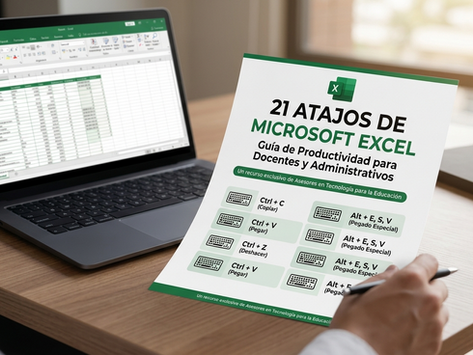 21 Atajos de Microsoft Excel PDF | Guía de Productividad Gratis
