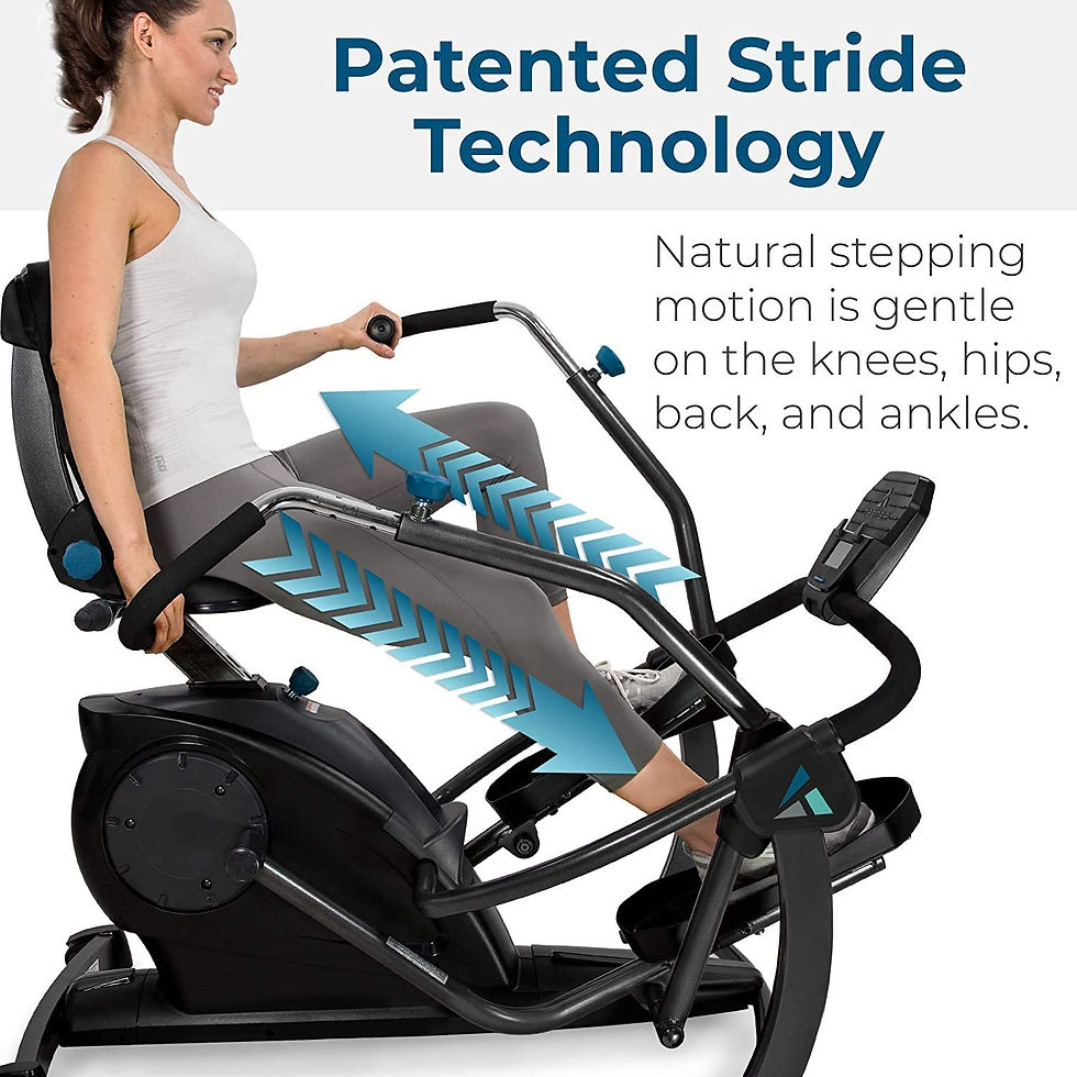 Miniatyrbilde: Teeter Free Step™ LT3 Recumbent Cross Trainer