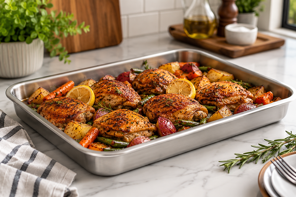 Thumbnail: 9″ x 13″ Multi Ply Stainless Steel Bake & Roast Pan