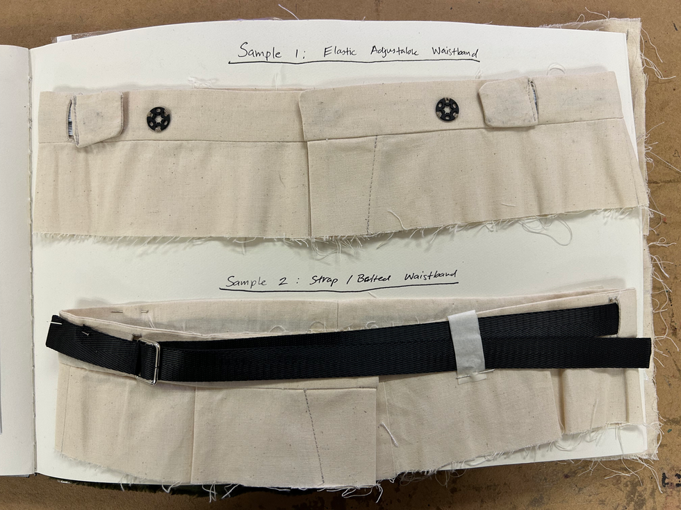 Waistband toile - Too complicated