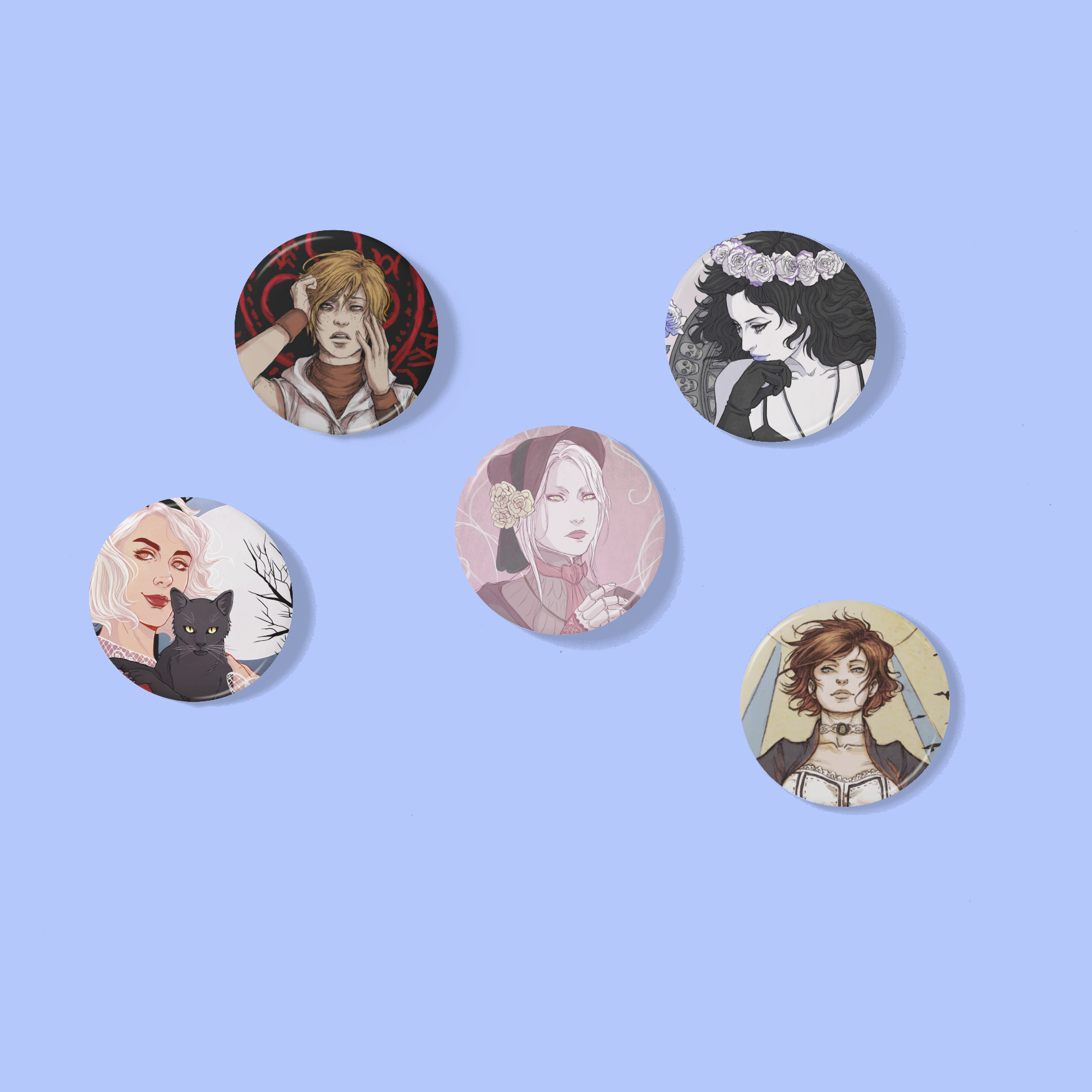 Button Pack - Leading Ladies Collection
