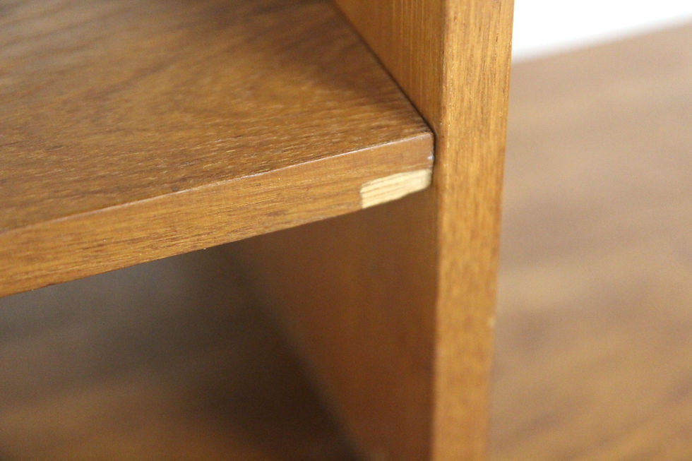 Miniature : Commode-bibliothèque scandinave en teck, Suède, 1960