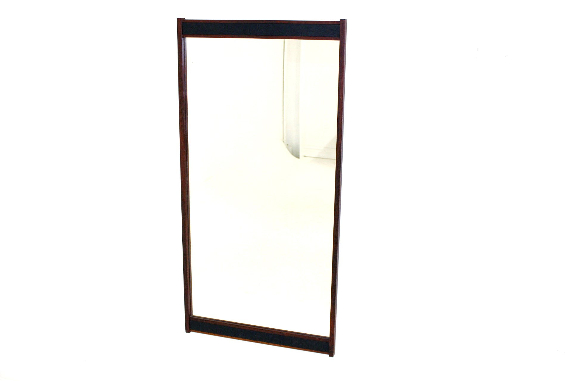 Miroir en palissandre, Suède, 1960, 114x57cm