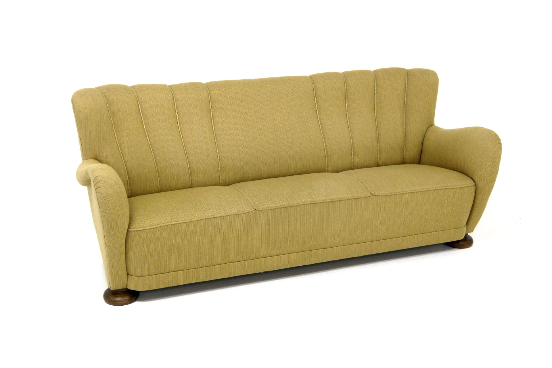 Canapé scandinave "3 places", Suède, 1940