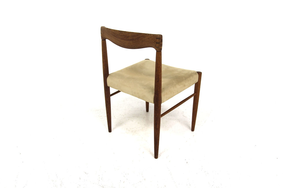 Miniature : Chaise scandinave en chêne, H W Klein, Bramin, Danemark, 1960