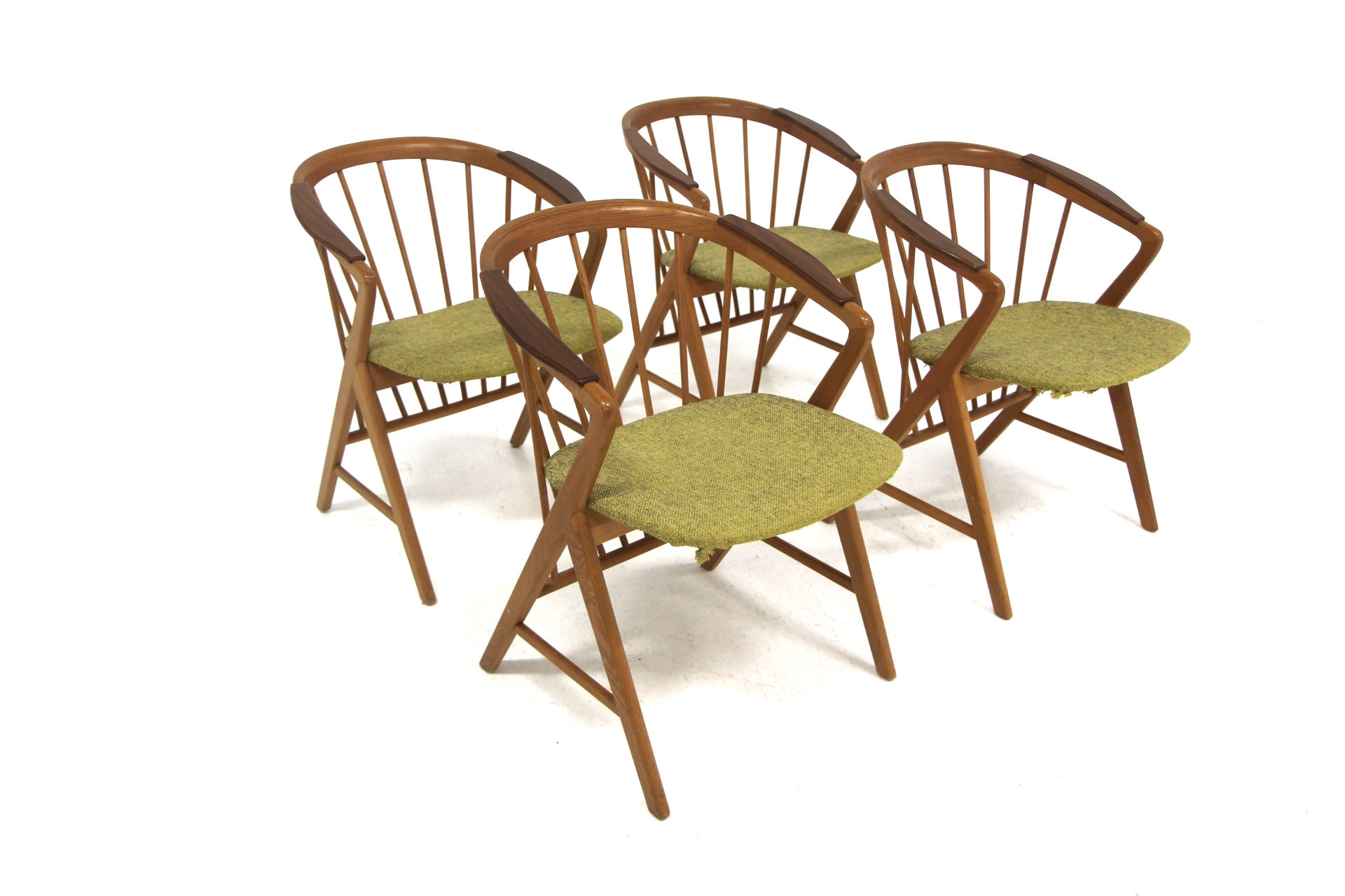 Set de 4 chaises scandinave,"Sierra", Bengt Ruda, Suède, 1960