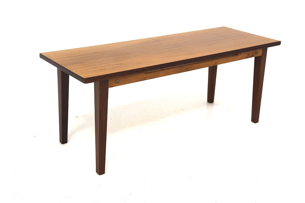 Banc scandinave en teck, Suède, 1960