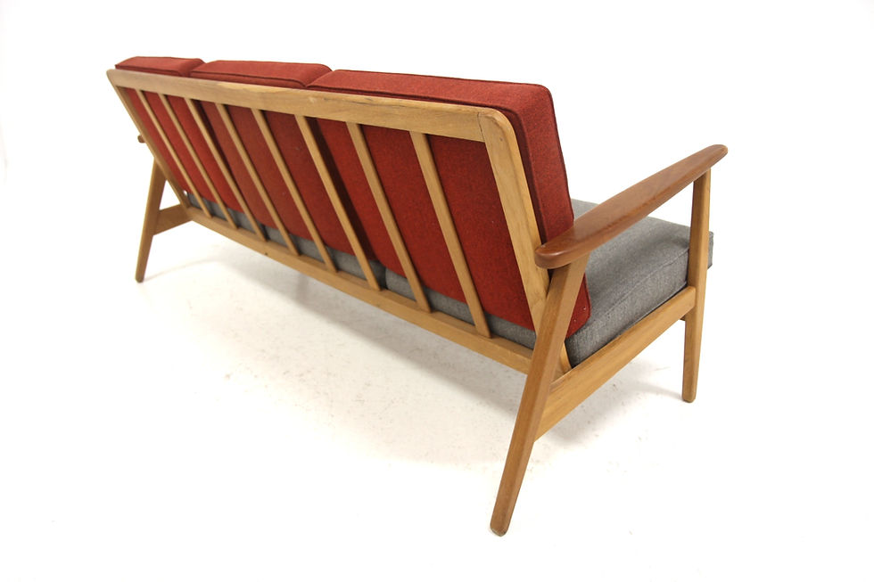 Miniature : Canapé 3 places "Esjberg", Thomas Harlev, Möbel-Ikea, Suède, 1960
