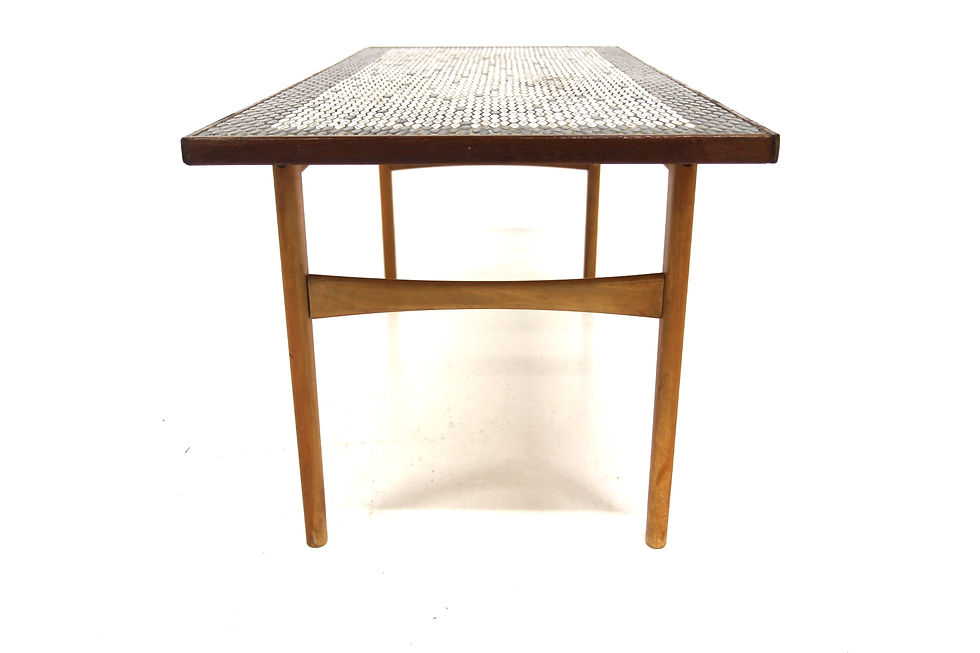 Miniature : Table basse scandinave en céramique,Suède, 1950