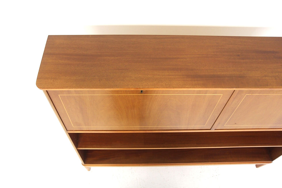 Miniature : Secrétaire scandinave en acajou, Suède, 1940