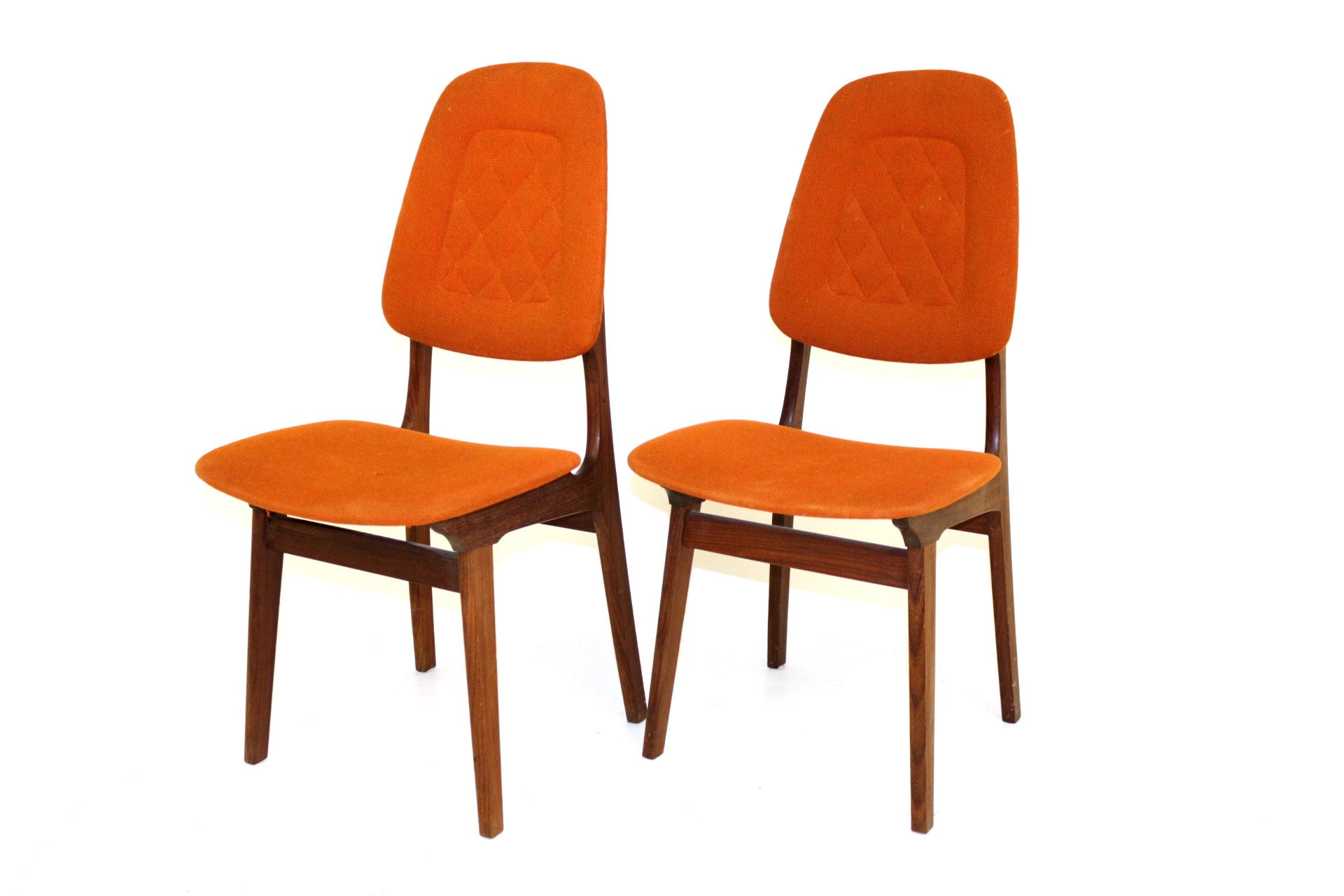 Set de 2 chaises scandinave en teck, Suède, 1960