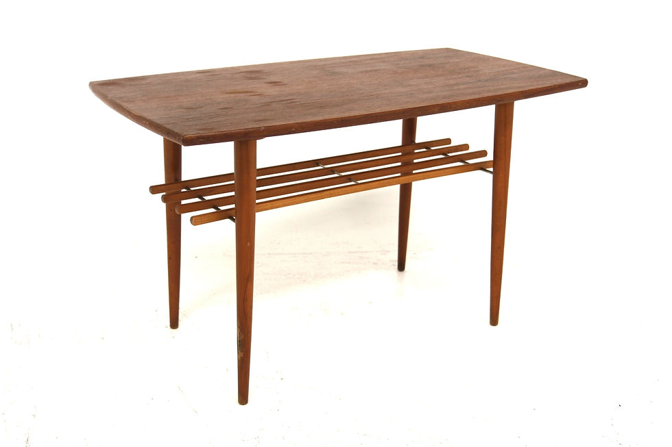 Table basse scandinave en teck, Suède, 1950