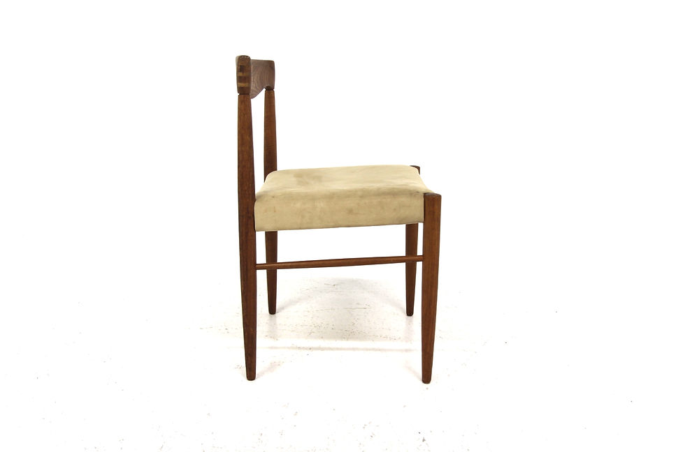 Miniature : Chaise scandinave en chêne, H W Klein, Bramin, Danemark, 1960