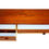 Miniature : Banc/console scandinave en teck, Suède, 1960