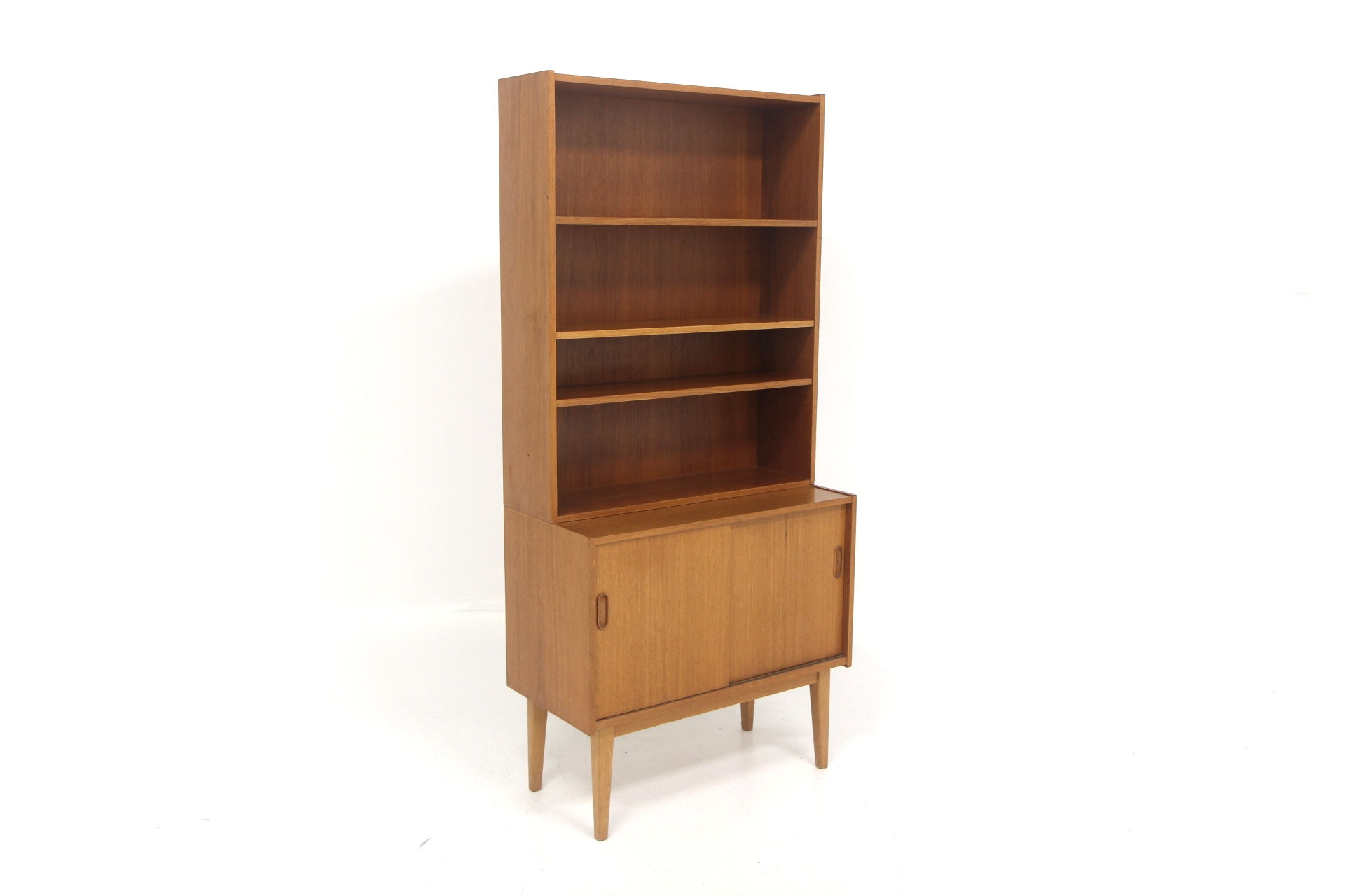 Bibliothèque scandinave en teck, Suède, 1950