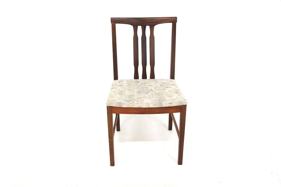 Miniature : Set de 4 chaises en palissandre, Nils Jönsson, Troeds, Suède, 1960