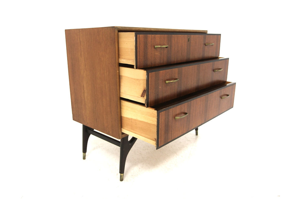 Miniature : Commode scandinave en palissandre, Suède, 1960