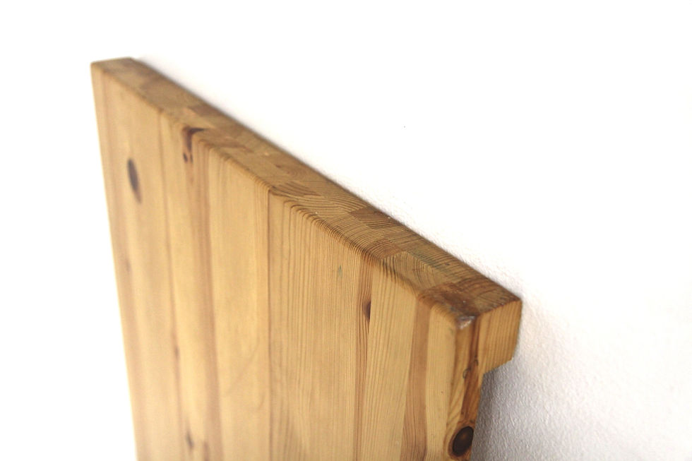 Miniature : Table de salle à manger scandinave en pin, Suède, 1970