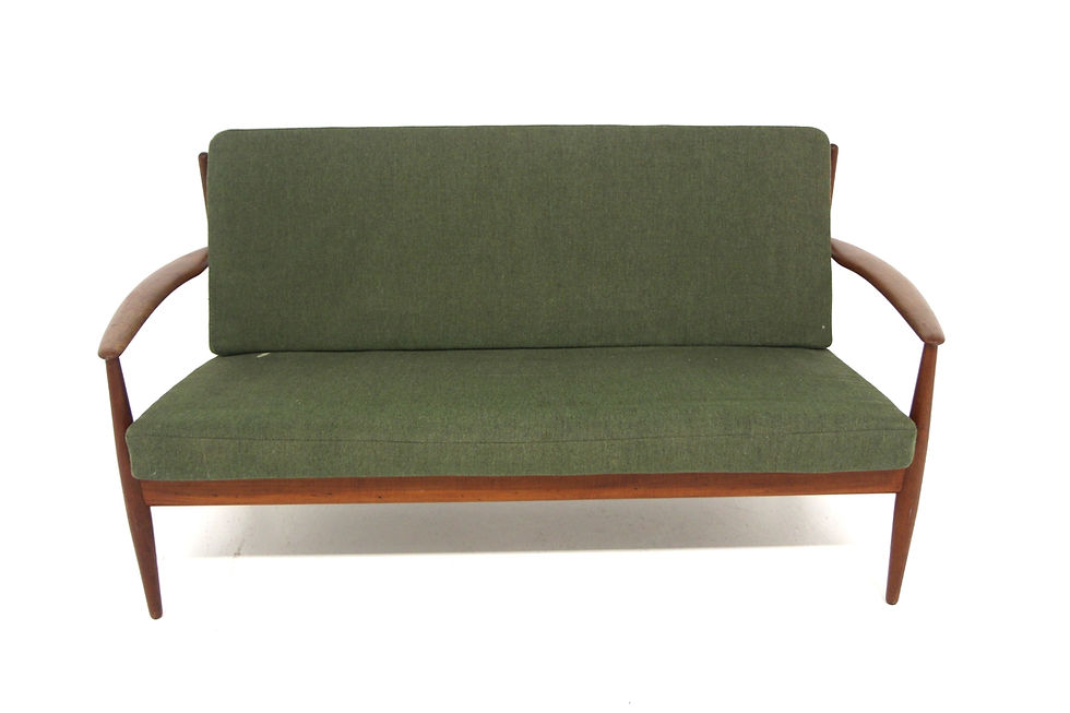 Miniature : Canapé 3 places, Grete Jalk, France & Daverkosen, Hillerød, Danemark, 1960