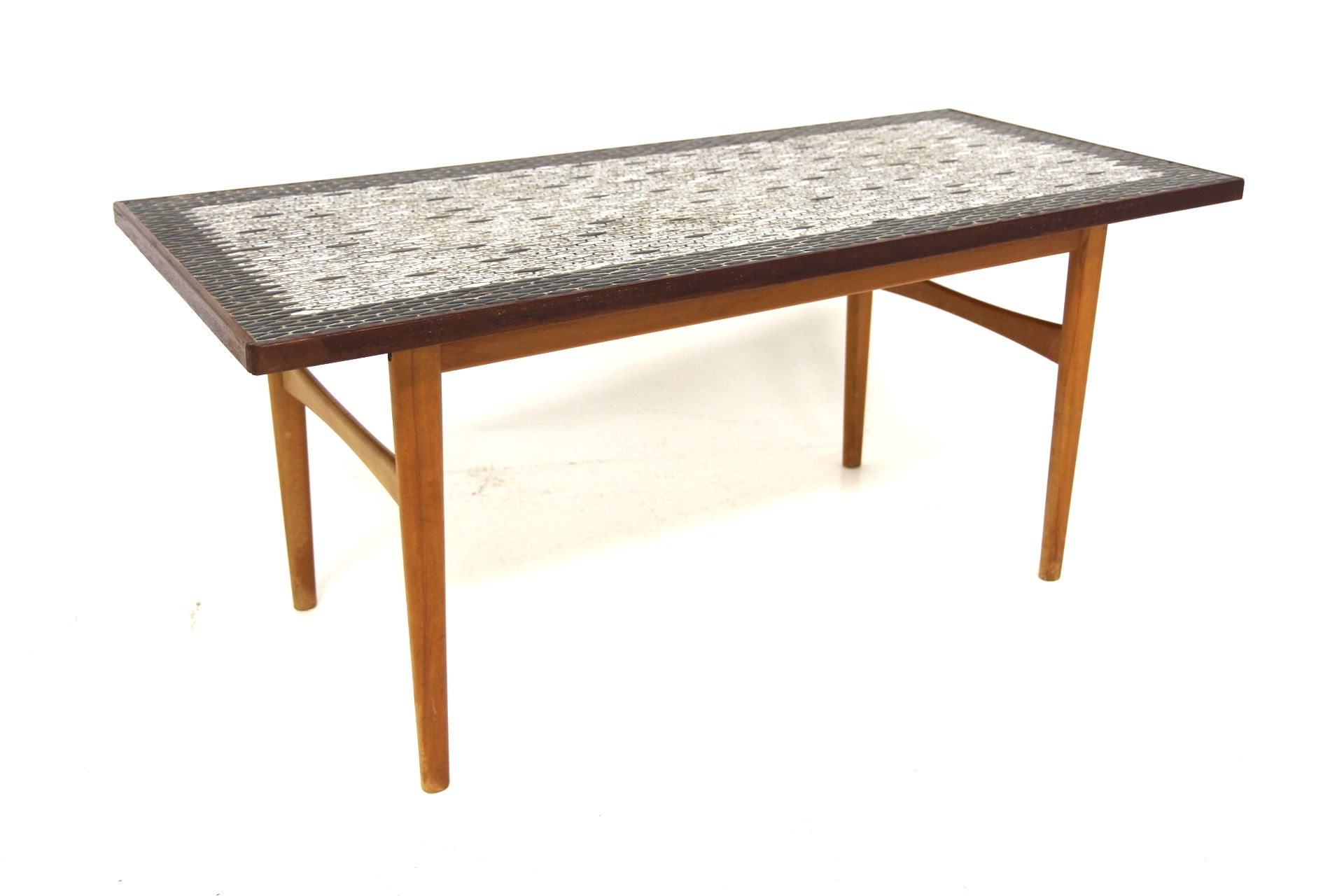 Table basse scandinave en céramique,Suède, 1950