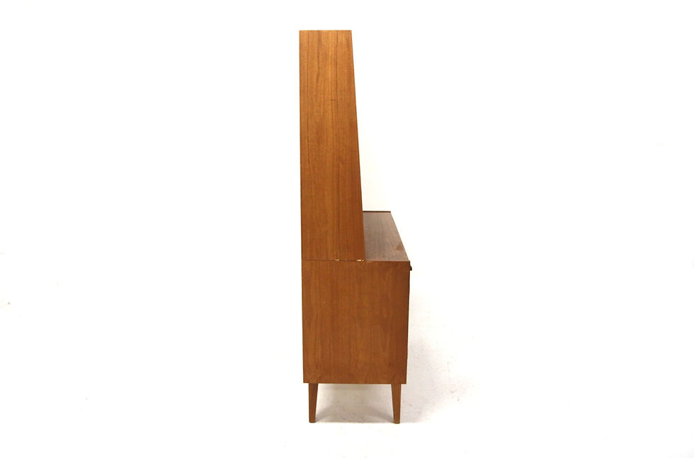 Miniature : Secrétaire scandinave en teck, Suède, 1960